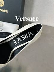 Fortok Versace Gianni Ribbon High Heels White - 2