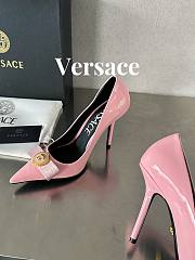 Fortok Versace Gianni Ribbon High Heels Pink - 6