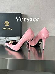 Fortok Versace Gianni Ribbon High Heels Pink - 3