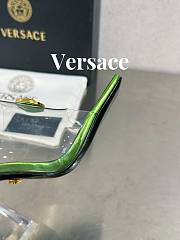 Fortok Versace Gianni Ribbon Mules Green - 6