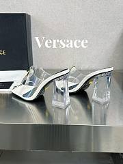 Fortok Versace Gianni Ribbon Mules White - 4