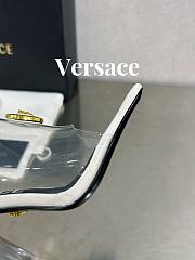 Fortok Versace Gianni Ribbon Mules White - 5