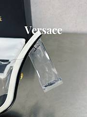 Fortok Versace Gianni Ribbon Mules White - 3