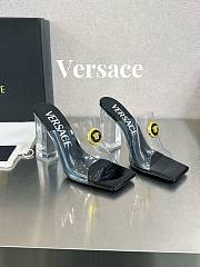 Fortok Versace Gianni Ribbon Mules Black - 1