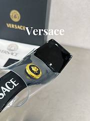 Fortok Versace Gianni Ribbon Mules Black - 4
