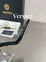 Fortok Versace Gianni Ribbon Mules Black - 6