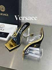 Fortok Versace Gianni Ribbon Mules Gold - 4