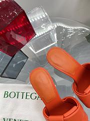 Fortok Bottega Veneta Patch High Mules Orange - 2