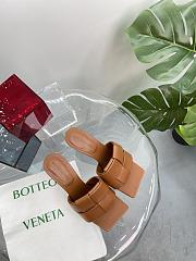 Fortok Bottega Veneta Patch High Mules Brown - 1