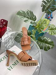 Fortok Bottega Veneta Patch High Mules Brown - 6