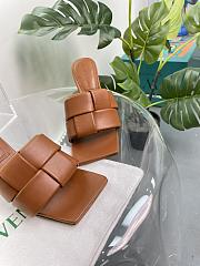 Fortok Bottega Veneta Patch High Mules Brown - 5