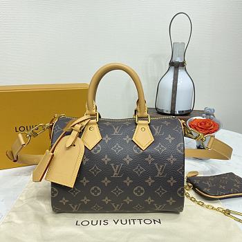 Fortok Louis Vuitton Speedy P9 Bandoulière 25 Bag Brown M24443 25x15x15cm