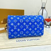 Fortok Louis Vuitton Speedy P9 Bandoulière 25 Bag Blue M24444 25x15x15cm - 3