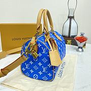 Fortok Louis Vuitton Speedy P9 Bandoulière 25 Bag Blue M24444 25x15x15cm - 6