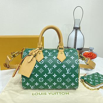 Fortok Louis Vuitton Speedy P9 Bandoulière 25 Bag Green M24423 25x15x15cm