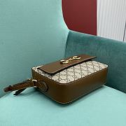 Fortok Gucci Horsebit 1955 Crossbody Bag In Brown 645454 23x17x6cm - 2