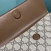 Fortok Gucci Horsebit 1955 Crossbody Bag In Brown 645454 23x17x6cm - 3