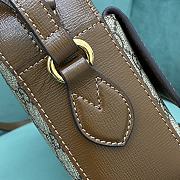 Fortok Gucci Horsebit 1955 Crossbody Bag In Brown 645454 23x17x6cm - 5