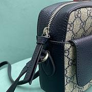 Fortok Gucci Horsebit 1955 Crossbody Bag In Black 645454 23x17x6cm - 6
