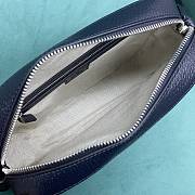 Fortok Gucci Horsebit 1955 Crossbody Bag In Black 645454 23x17x6cm - 4
