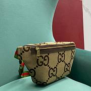 Fortok Gucci Jumbo GG Belt Bag Brown 696031 39x17x4cm - 6