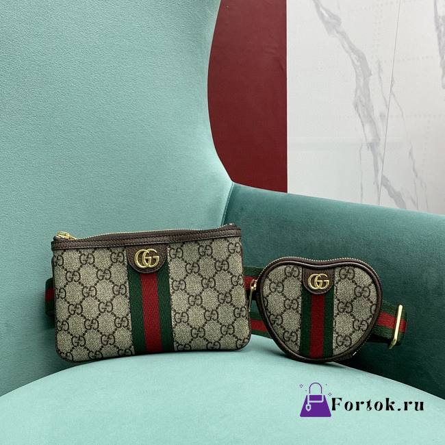 Fortok Gucci Ophidia Utility Belt Bag 698805 20.5×13cm - 1