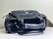 Fortok Chanel Coco Neige Travel Bag Black 16x35x20cm - 3