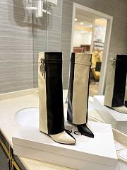 Fortok Givenchy x Disney Shark Lock Pant Boots Black & White - 1
