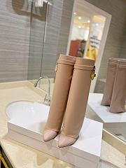 Fortok Givenchy 4G Logo Boots in Beige - 3