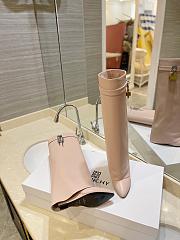 Fortok Givenchy 4G Logo Boots in Beige - 2