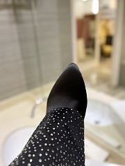 Fortok Givenchy Shark Lock Embellished Knee-high Boots - 3