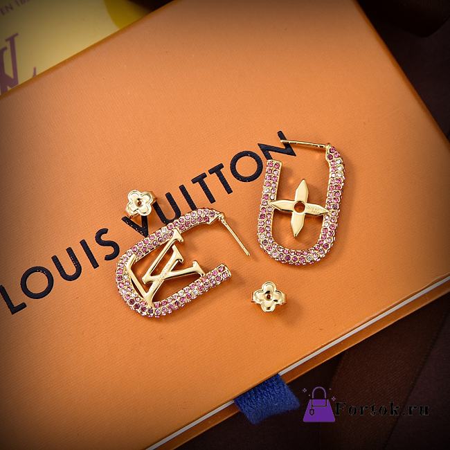 Fortok Louis Vuitton My LV Chain Earrings  - 1