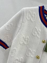 Fortok Gucci 24 Knitted Short-sleeved Cardigan - 5