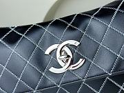 Fortok Chanel Vintage Black Armpit Bag 28x7x15cm - 3
