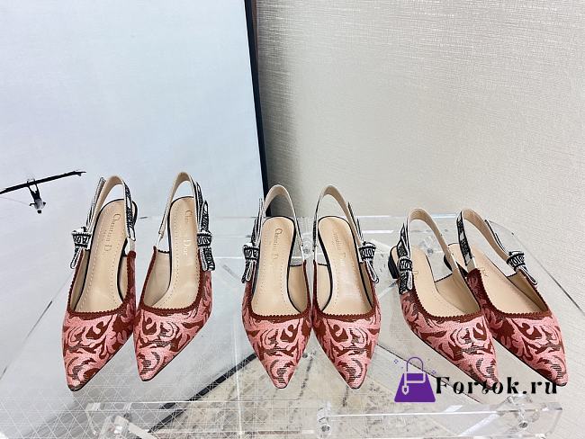 Fortok Dior J'Adior Slingback Pump Cherry - 1