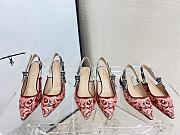 Fortok Dior J'Adior Slingback Pump Cherry - 1