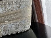Fortok Dior Hat Basket Bag Beige 27x20x8cm - 4