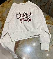 Fortok Celine Long-sleeved Sweatshirt White - 1