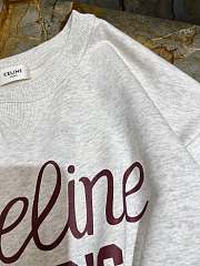 Fortok Celine Long-sleeved Sweatshirt White - 6
