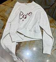 Fortok Celine Long-sleeved Sweatshirt White - 4