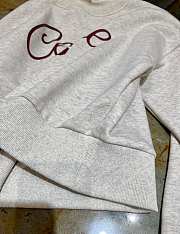 Fortok Celine Long-sleeved Sweatshirt White - 3