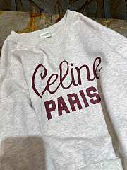 Fortok Celine Long-sleeved Sweatshirt White - 2