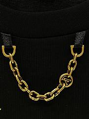 Fortok Louis Vuitton T-shirt Black With Printed Logo - 4