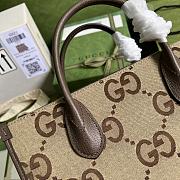 Fortok Gucci Jumbo GG Camel Tote Bag 678839 31x26x14cm - 2