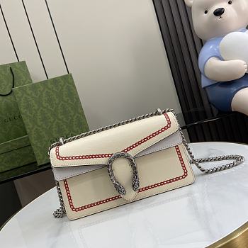 Fortok Gucci Dionysus Small Rectangular Bag With Bold Dragon Motifs 499623 25x13.5x7cm