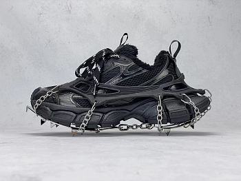 Fortok Balenciaga Triple S Sneakers Black