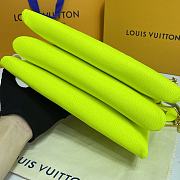 Fortok Louis Vuitton Coussin PM Bag Fluorescent Yellow M20843 26x20x12cm - 6