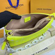 Fortok Louis Vuitton Coussin PM Bag Fluorescent Yellow M20843 26x20x12cm - 3