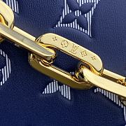 Fortok Louis Vuitton Coussin PM Bag Blue M59392 26x20x12cm - 4