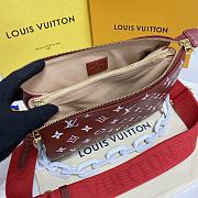 Fortok Louis Vuitton Coussin PM Bag Brown Red M20761 26x20x12cm - 2